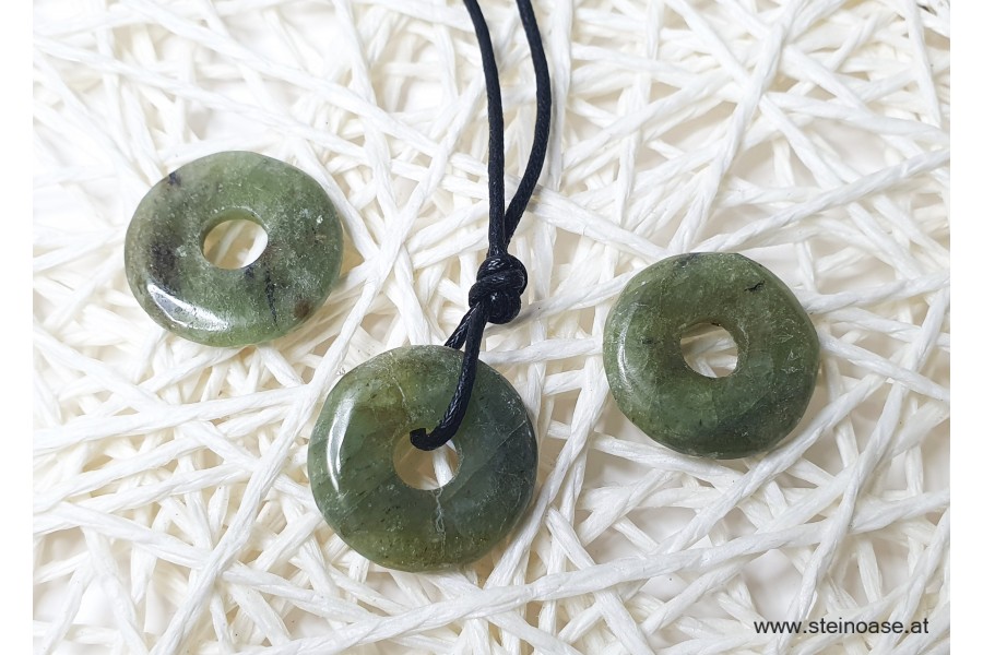 Donut 20mm Olivin - Peridot